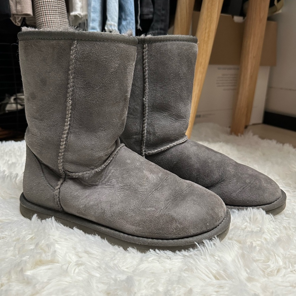 Gray Uggs, Women’s size 8